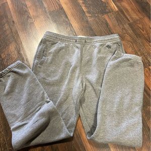 Men’s Grey Abercrombie And Fitch Sweatpants